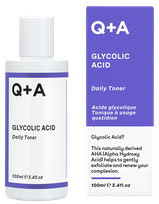 Q+A Glycolic Acid  tonikas, 100 ml