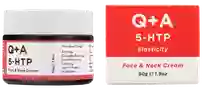 Q+A 5-HTP veidui ir kaklui kremas, 50 ml