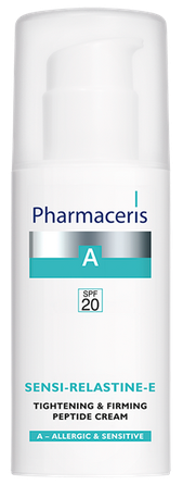 PHARMACERIS A Sensi-Relastine-E SPF20 veido kremas, 50 ml