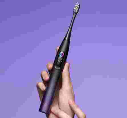 OCLEAN Smart Sonic X Pro Purple Oclean elektrinis dantų šepetėlis, 1 vnt.