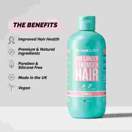 HAIRBURST for Longer Stronger Hair šampūnas, 350 ml