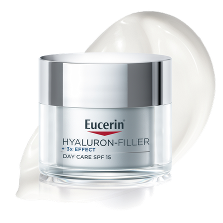 EUCERIN Hyaluron-Filler nuo raukšlių sausai odai dieninis veido kremas, 50 ml