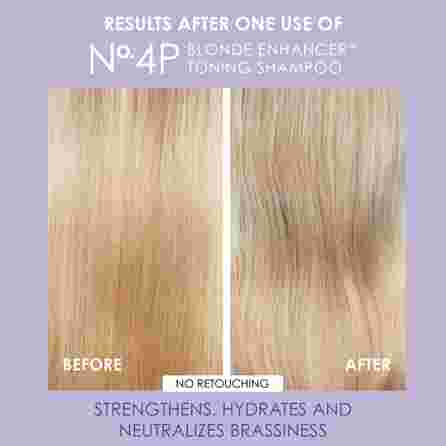 OLAPLEX Nr. 4P Blonde Enhancer Toning šampūnas, 250 ml
