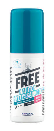 FREE Active priemonė atbaidanti vabzdžius, 100 ml
