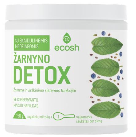 ECOSH žarnyno Detox milteliai, 150 g