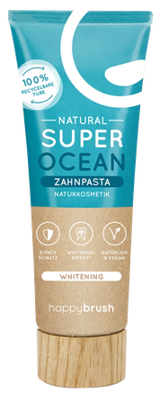 HAPPYBRUSH SuperOcean dantų pasta, 75 ml
