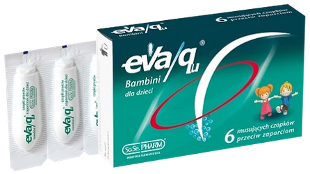 EVA/QU vaikams žvakutės, 6 vnt.