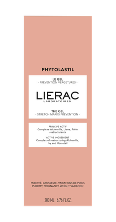 LIERAC Phytolastil, Gel priemonė nuo strijų, 200 ml