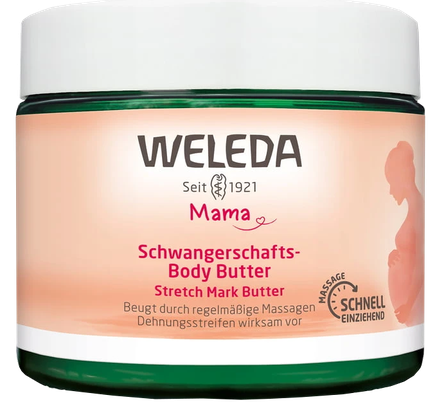 WELEDA Mama nuo strijų kūno sviestas, 150 ml