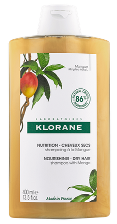 KLORANE  su mango sviestu,  šampūnas, 400 ml