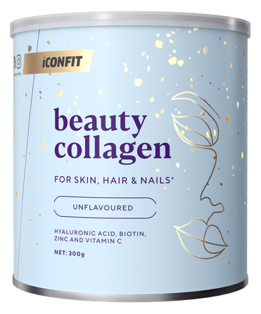ICONFIT Beauty Collagen - Unflavoured milteliai, 300 g