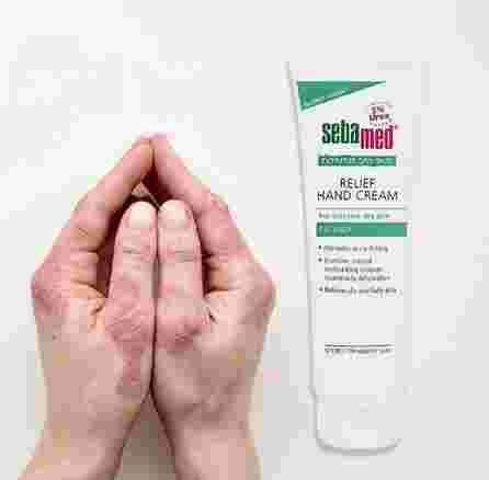 SEBAMED Extreme Dry Skin Urea 5% rankų kremas, 75 ml