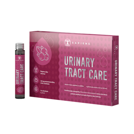 SAPIENS Urinary Tract Care ampulės, 25 ml
