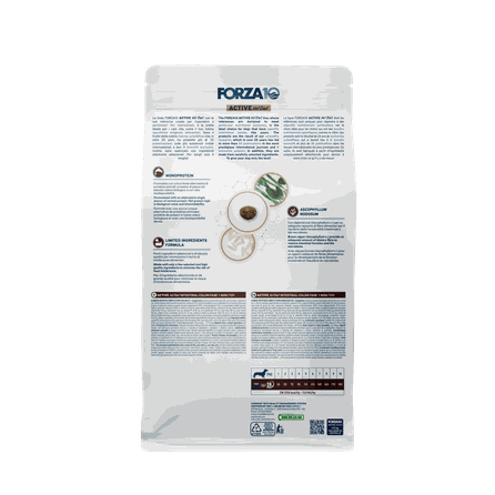 FORZA10 Active VetDiet Intestinal Colon FASE 1 Mini/Toy, šunims sausas pašaras, 1.5 kg