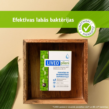 LIVEO  lašai, 8 ml