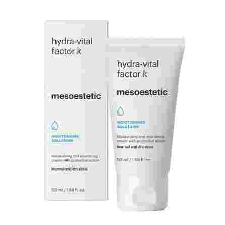 MESOESTETIC Hydra-Vital Factor K, maitinamasis ir drėkinamasis veido kremas, 50 ml