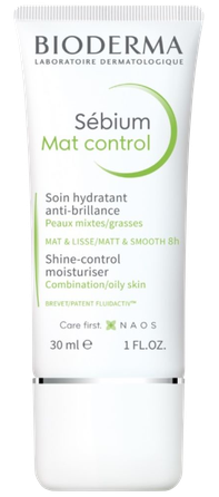 BIODERMA Sebium Mat Control veido kremas, 30 ml