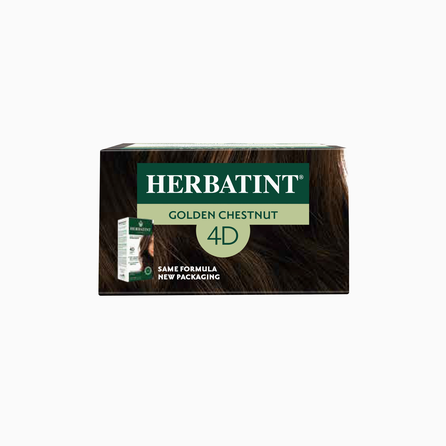 HERBATINT 4D Golden Chestnut plaukų dažai, 170 ml