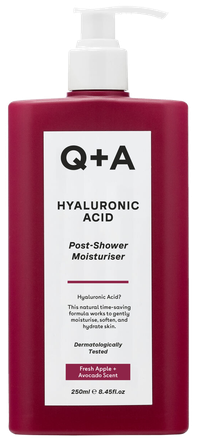 Q+A Hyaluronic Acid po dušo drėkiklis, 250 ml