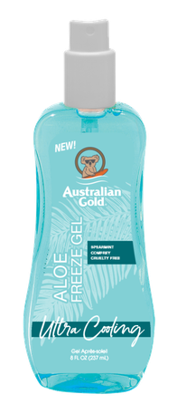 AUSTRALIAN GOLD Aloe Freeze Spray Gel raminantis ir vėsinantis odą purškalas, 237 ml