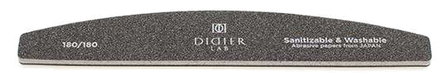 DIDIER LAB Halfmoon Black 180/180 nagų dildė, 1 vnt.