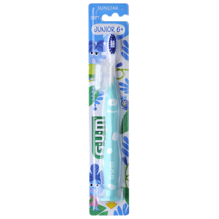 GUM Junior 6+ dantų šepetėlis, 1 vnt.