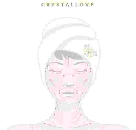 CRYSTALLOVE Jade masažo volelis, 1 vnt.