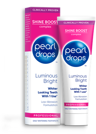 PEARL DROPS Luminous Bright dantų pasta, 75 ml