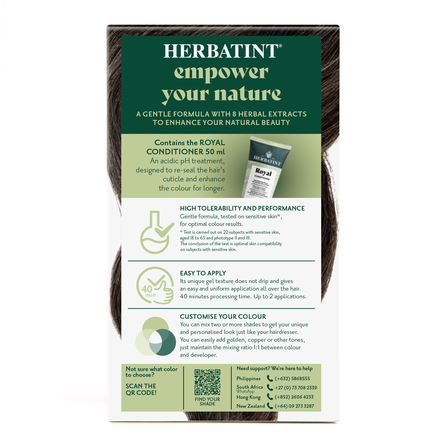 HERBATINT 3N Dark Chestnut plaukų dažai, 170 ml
