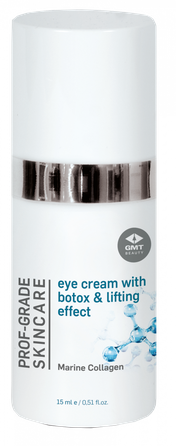 GMT BEAUTY Ir Liftinguojančiu Efektu,kolageno paakių kremas, 15 ml