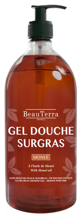 BEAUTERRA Monoi  dušo gelis, 1000 ml