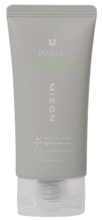 MIZON Inout Watery Sunscreen SPF 50 PA++++ apsauginis kremas nuo saulės, 50 ml
