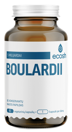 ECOSH Boulardii 250 mg kapsulės, 90 vnt.