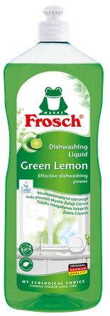 FROSCH Liquid Green Lemon indų ploviklis, 1000 ml