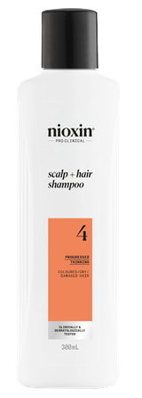 NIOXIN System 4 Progressed Thinning šampūnas, 300 ml