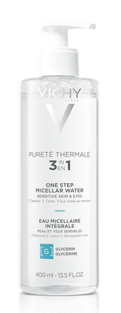 VICHY Purete Thermale Sensitive skin micelinis vanduo, 400 ml