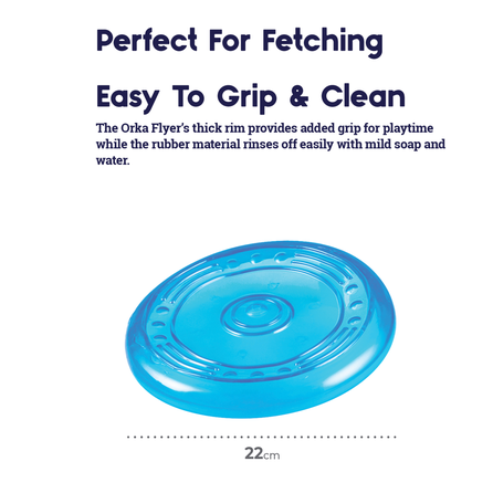 PETSTAGES Orka Flyer, mėlynas žaislas, 1 vnt.