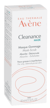 AVENE Cleanance Mask - Scrub veido kaukė, 50 ml