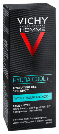 VICHY Homme Hydra Cool+ veido kremas, 50 ml
