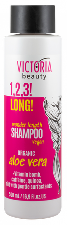VICTORIA BEAUTY 1,2,3! Long! for Hair Growth šampūnas, 500 ml