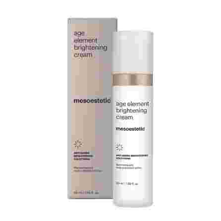 MESOESTETIC Age Element Brightening, veido atspalviui išlyginti veido kremas, 50 ml