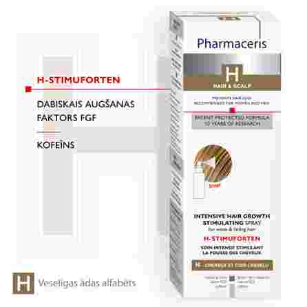 PHARMACERIS H-Stimuforten plaukų serumas, 125 ml