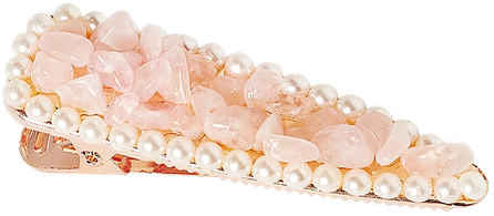 CRYSTALLOVE Rose Quartz plaukų segtukas, 1 vnt.