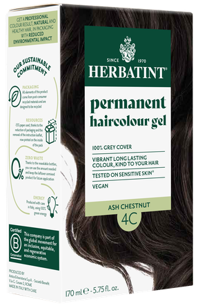 HERBATINT 4C Ash Chestnut plaukų dažai, 170 ml