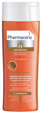 PHARMACERIS H-Keratineum šampūnas, 250 ml
