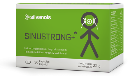 SINUSTRONG SINUSTRONG + kapsulės, 30 vnt.