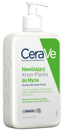 CERAVE Moisturising With Ceramides valomasis kremas, 473 ml