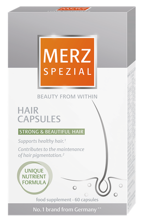 MERZ Merz Spezial Hair kapsulės plaukams, 60 vnt.