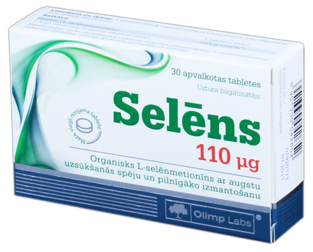 OLIMP LABS Selēns tabletės, 30 vnt.