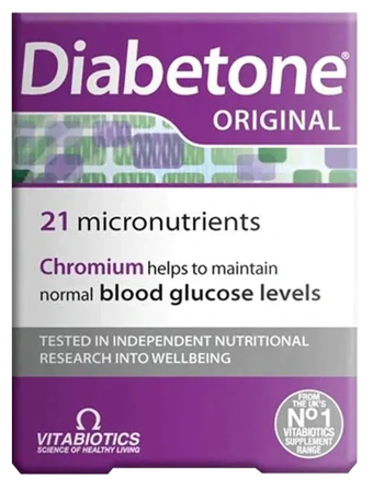 DIABETONE   Diabetone Original tabletės, 30 vnt.